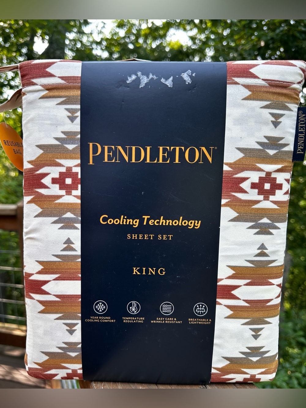 Pendleton Moonlit Mesa King Cooling Sheet Set Southwestern NWT 4 Pc